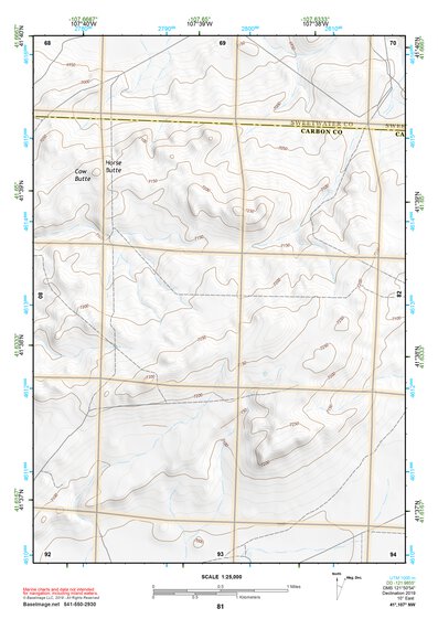 41107NW Page 81 Rawlins Topo Preview 1