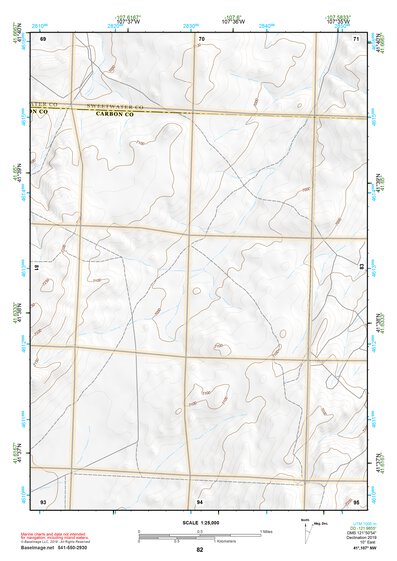 41107NW Page 82 Rawlins Topo Preview 1