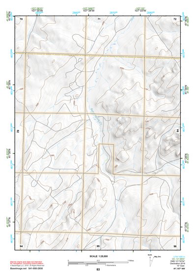 41107NW Page 83 Rawlins Topo Preview 1