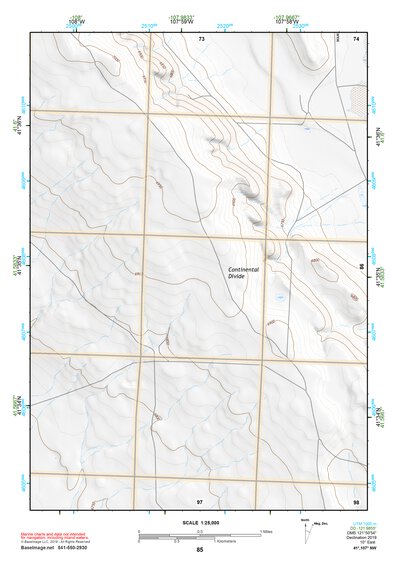 41107NW Page 85 Rawlins Topo Preview 1