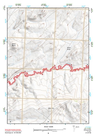 41107SW Page 9 Baggs Topo Preview 1