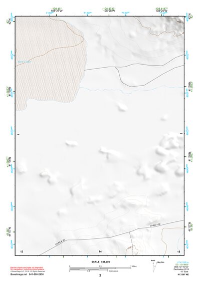 41108NE Page 2 Red Desert Basin Topo Preview 1