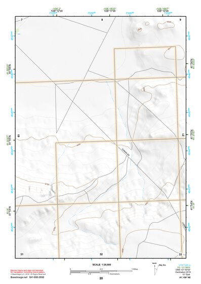 41108NE Page 20 Red Desert Basin Topo Preview 1