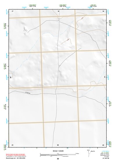41108NE Page 30 Red Desert Basin Topo Preview 1