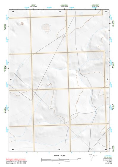 41108NE Page 32 Red Desert Basin Topo Preview 1