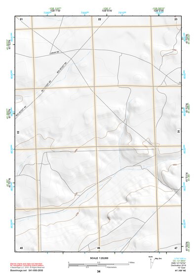 41108NE Page 34 Red Desert Basin Topo Preview 1