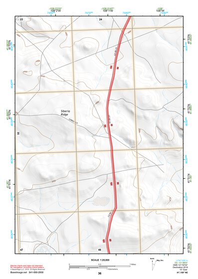 41108NE Page 36 Red Desert Basin Topo Preview 1