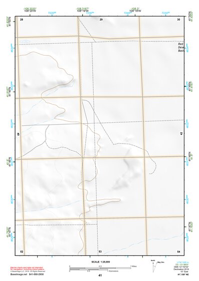 41108NE Page 41 Red Desert Basin Topo Preview 1