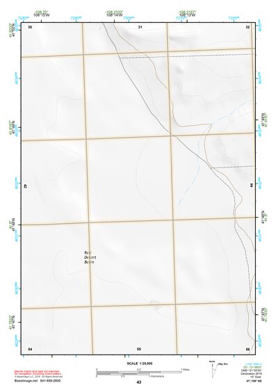 41108NE Page 43 Red Desert Basin Topo Preview 1