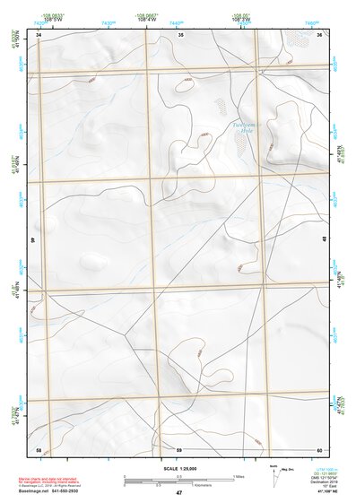 41108NE Page 47 Red Desert Basin Topo Preview 1