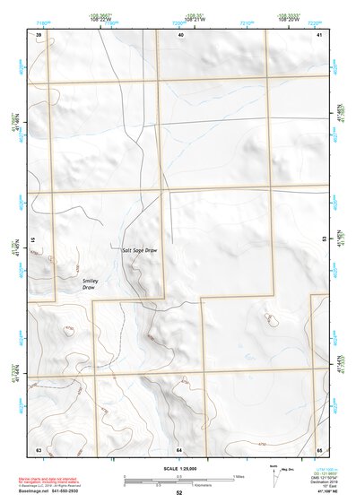 41108NE Page 52 Red Desert Basin Topo Preview 1