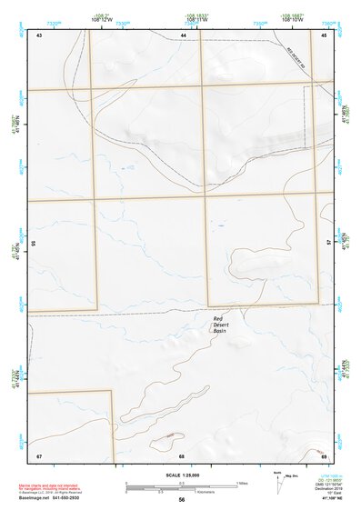 41108NE Page 56 Red Desert Basin Topo Preview 1