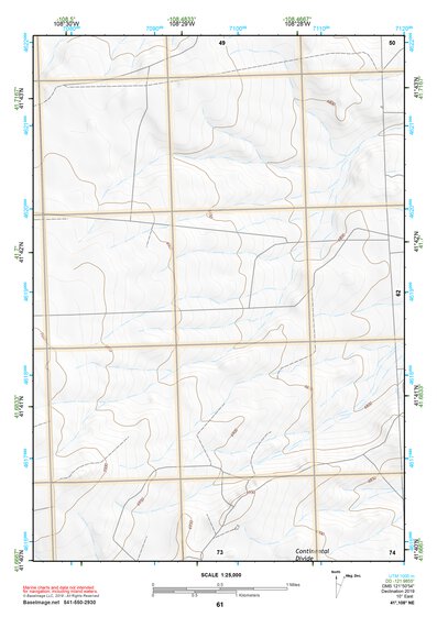 41108NE Page 61 Red Desert Basin Topo Preview 1