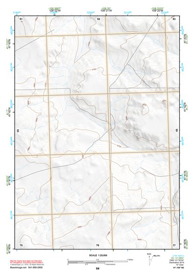 41108NE Page 64 Red Desert Basin Topo Preview 1
