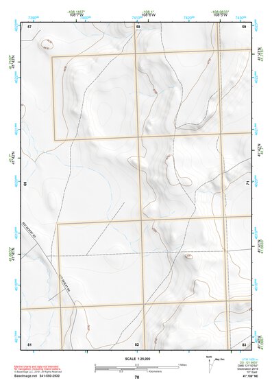 41108NE Page 70 Red Desert Basin Topo Preview 1