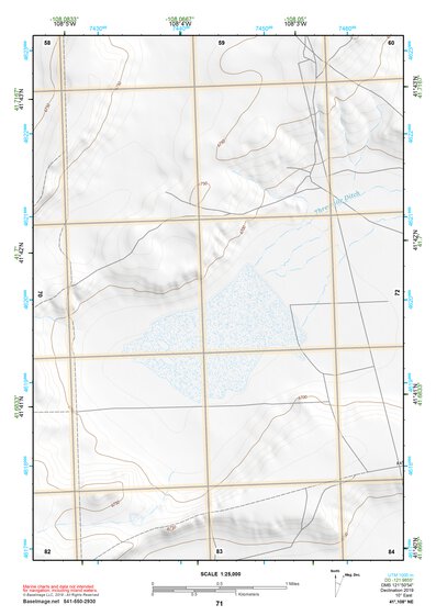 41108NE Page 71 Red Desert Basin Topo Preview 1