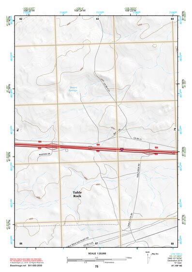41108NE Page 75 Red Desert Basin Topo Preview 1