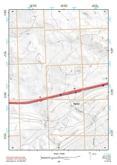 41108NE Page 78 Red Desert Basin Topo Preview 1