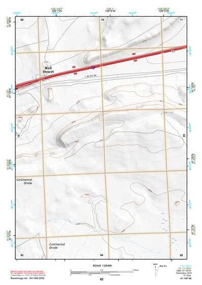 41108NE Page 82 Red Desert Basin Topo Preview 1