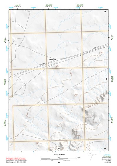 41108NE Page 85 Red Desert Basin Topo Preview 1