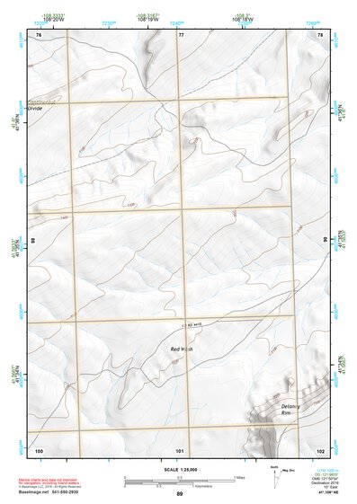 41108NE Page 89 Red Desert Basin Topo Preview 1