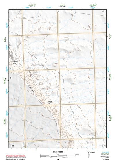 41108NE Page 94 Red Desert Basin Topo Preview 1