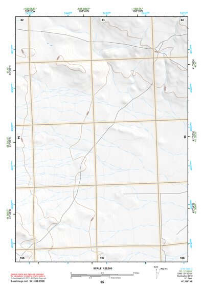 41108NE Page 95 Red Desert Basin Topo Preview 1