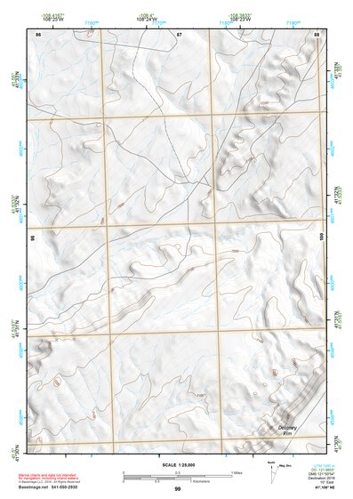 41108NE Page 99 Red Desert Basin Topo Preview 1