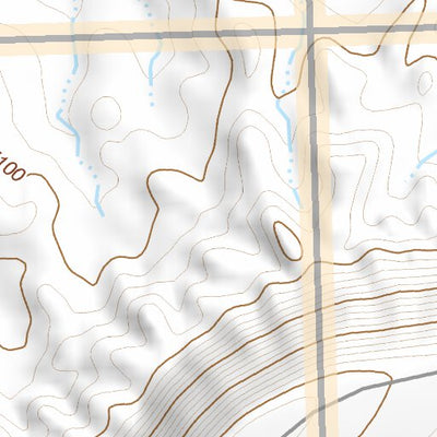 41108NE Page 100 Red Desert Basin Topo Preview 2
