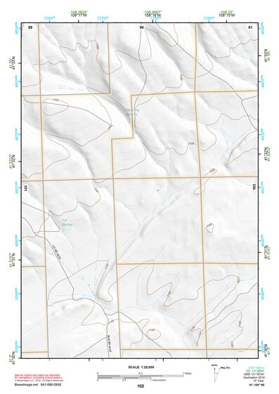 41108NE Page 102 Red Desert Basin Topo Preview 1