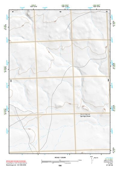 41108NE Page 104 Red Desert Basin Topo Preview 1