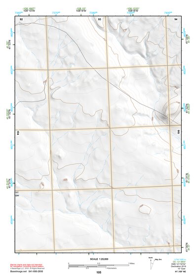 41108NE Page 105 Red Desert Basin Topo Preview 1