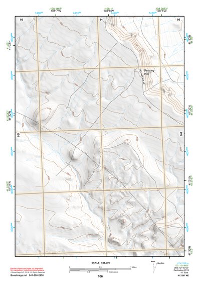 41108NE Page 106 Red Desert Basin Topo Preview 1