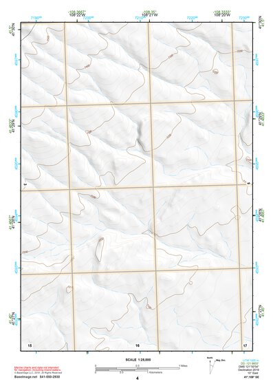 41108SE Page 4 Kinney Rim Topo Preview 1