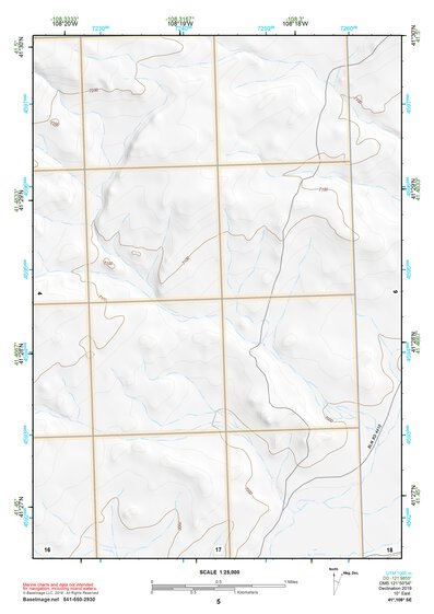41108SE Page 5 Kinney Rim Topo Preview 1
