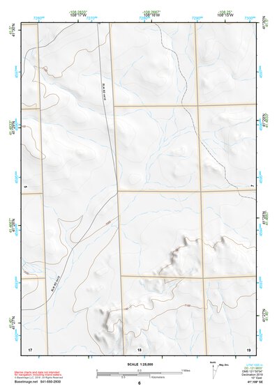 41108SE Page 6 Kinney Rim Topo Preview 1