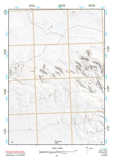 41108SE Page 8 Kinney Rim Topo Preview 1