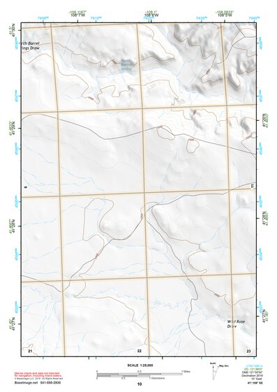 41108SE Page 10 Kinney Rim Topo Preview 1