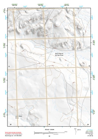 41108SE Page 11 Kinney Rim Topo Preview 1