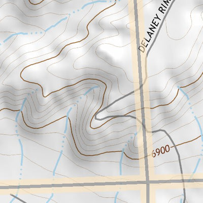 41108SE Page 11 Kinney Rim Topo Preview 3