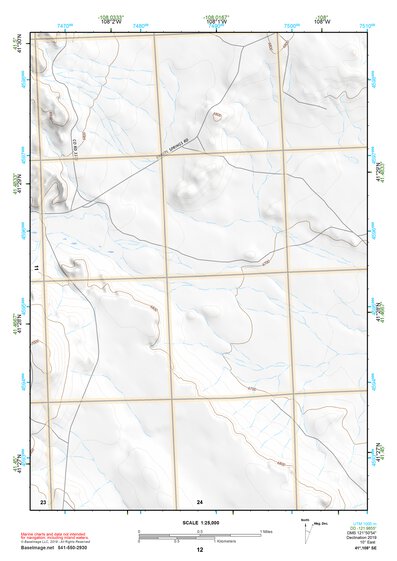 41108SE Page 12 Kinney Rim Topo Preview 1