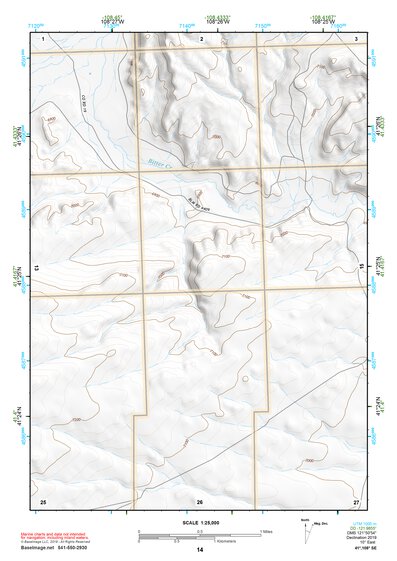 41108SE Page 14 Kinney Rim Topo Preview 1