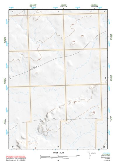41108SE Page 16 Kinney Rim Topo Preview 1