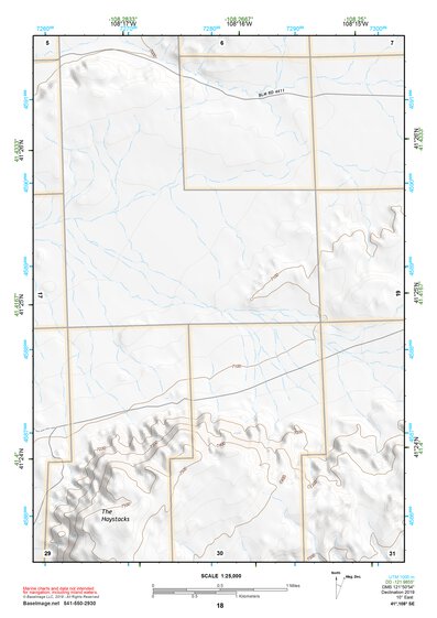 41108SE Page 18 Kinney Rim Topo Preview 1
