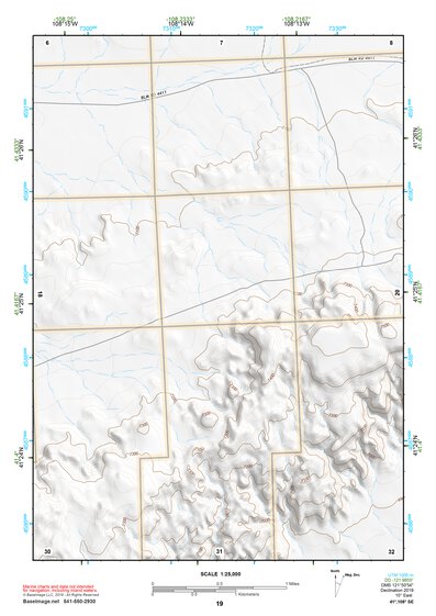 41108SE Page 19 Kinney Rim Topo Preview 1