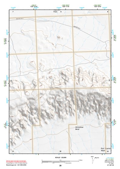 41108SE Page 20 Kinney Rim Topo Preview 1