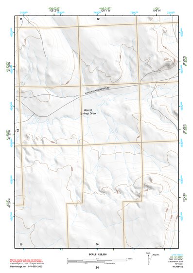 41108SE Page 24 Kinney Rim Topo Preview 1