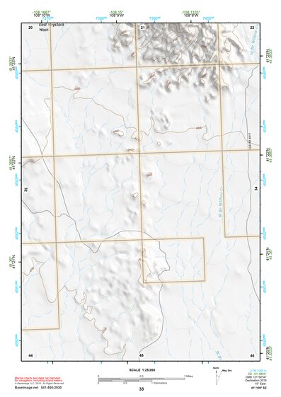 41108SE Page 33 Kinney Rim Topo Preview 1