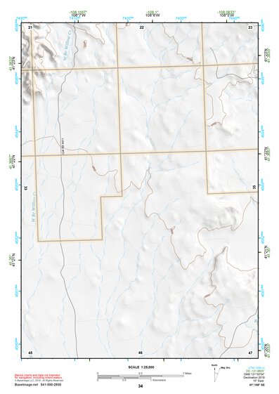 41108SE Page 34 Kinney Rim Topo Preview 1