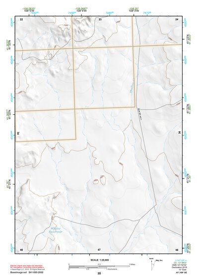41108SE Page 35 Kinney Rim Topo Preview 1
